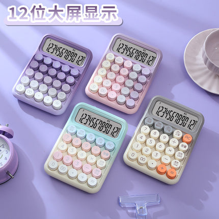 Voice Calculator High Color Value Gradient Portable Computer 12-Bit Large Screen for Office Examination