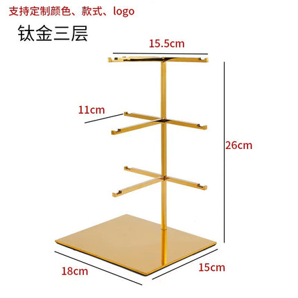 Display Rack Stainless Steel Bag Hanging Bag Display Rack Hat Display Rack Glasses Display Rack Shoes Bag Shoes Display Rack