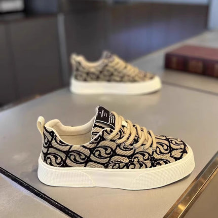 Men's Shoes Summer New Breathable Cloth Surface Casual Internet Trendy All-match Men's Sneakers Weaved Canvas Shoes for Men