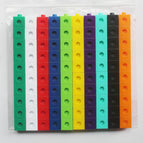 Monochrome / 10 colors ziplock bags (100 pieces)
