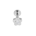 1.0*6mm tooth m0.9 / Silver flowers