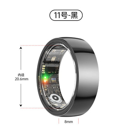 Cross-border new ceramic steel R1000 smart ring health monitoring sleep heart rate blood oxygen exercise remote care