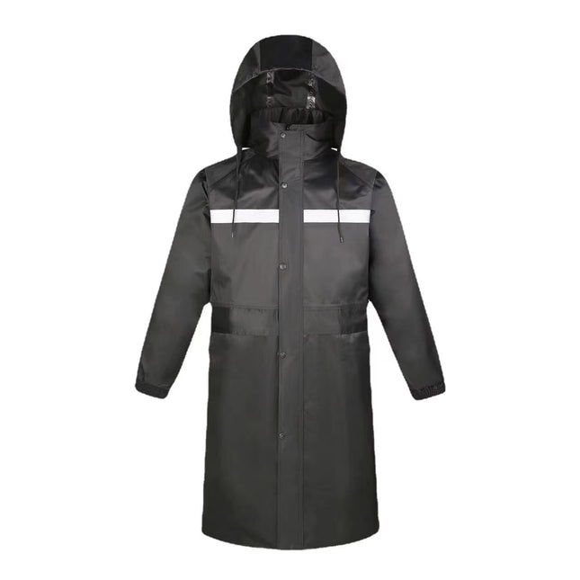 Factory wholesale thick Oxford cloth long raincoat adult riding electric car poncho labor protection body one-piece raincoat
