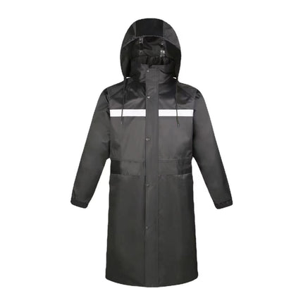 Factory wholesale thick Oxford cloth long raincoat adult riding electric car poncho labor protection body one-piece raincoat