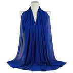 Blue / 180*70cm (Pearl chiffon)