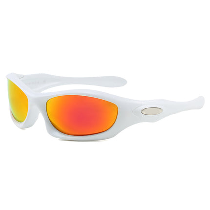 European and American Cross-Border Polarized Sunglasses for Men and Women Tr Retro Oval Frame Outdoor Cycling Driving Sunglasses Monster Dog