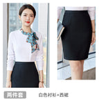Women-White Shirt Dress / S