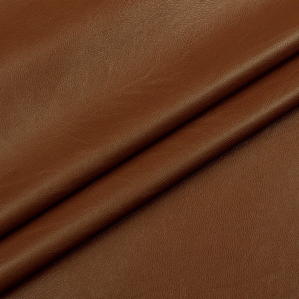 Elastic Pu Soft Leather Fabric with Fine Grain for Bags and Shoes, Flat Elastic Clothing Material, Plain Weave Garment Accessories for Cross-Border Trade