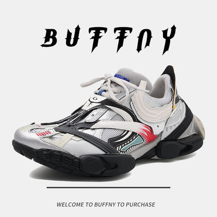 2026 Autumn New Arrivals Paris-Style Fashion Casual Sneakers Trendy Versatile Thick-Soled Height-Increasing Dad Shoes
