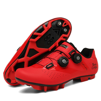 Cross-Border Foreign Trade Cycling Shoes, Men's and Women's Road Bike Lock Shoes, Mountain Bike Assist Shoes, Hard-Soled Wholesale Lightweight Shoes