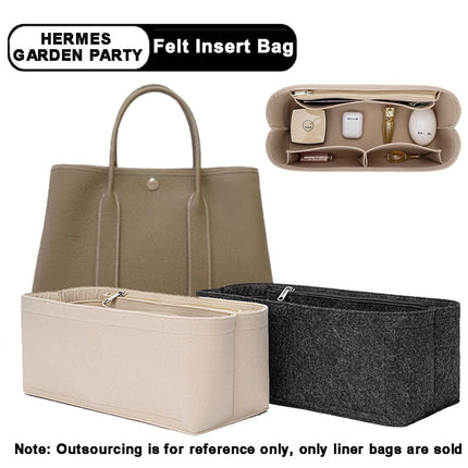 Felt liner bag suitable for garden bag liner fitting outer cosmetic bag large favorably felt liner bag