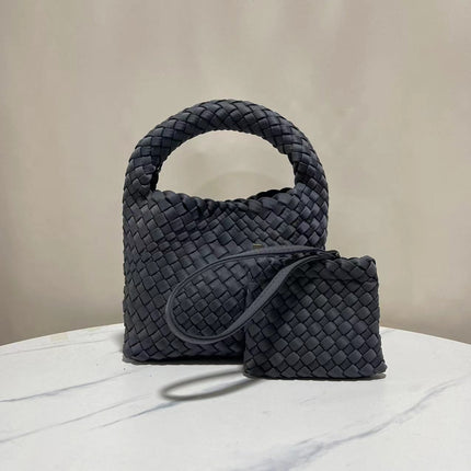 Neoprene Woven Chain Crossbody Bag / Sac Tressé Néoprène Chaîne