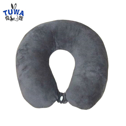 2025 New Cross-Border U-Shaped Pillow Portable Pp Cotton Office Nap Cervical Pillow Car High-Speed Rail Neck Pillow Wholesale