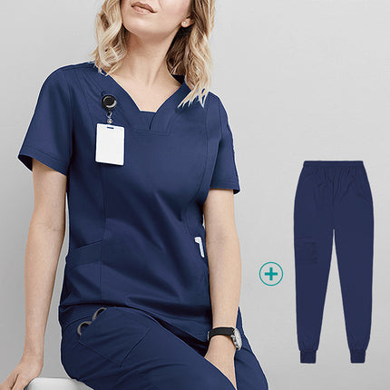 Temu, Operating Room Scrub Suit Set for Doctors and Nurses, Beauty Salon Workwear, Medical and Healthcare Use Only