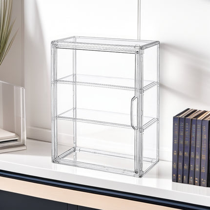 Blind Box Storage Display Box Bubble Mart Labubu Figure Storage Desktop Dust-Proof Transparent Acrylic Display Cabinet
