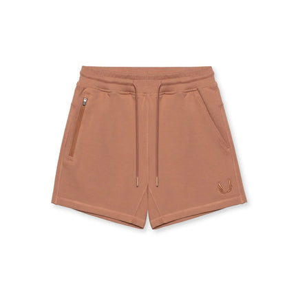 Cross-border Men's Solid Color Shorts Muscle American Fashion Fitness Sports Leisure Training Loose Embroidered Triple Quad Pants