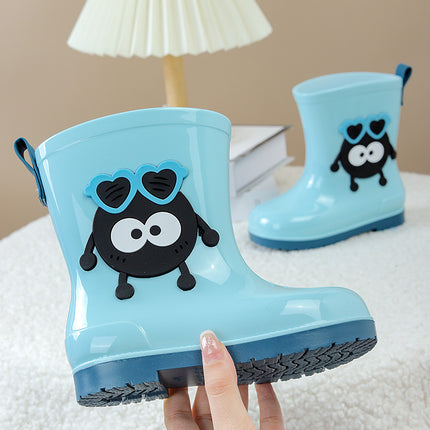 Children's rain boots wholesale boys and girls cartoon rain boots baby children's water shoes four seasons universal wear-resistant rubber shoes wholesale
