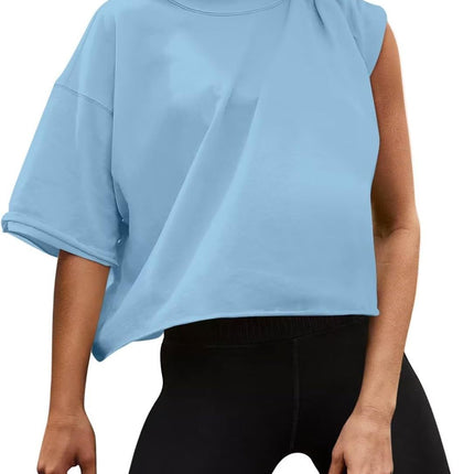 2024 Amazon Outdoor Running Sports Short Sleeve Yoga Wear Casual Easiest for Match Fitness Top Loose Sports T-Shirt