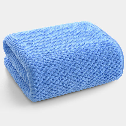 Coral Fleece Wide Auspicious Pineapple Pig Increase Bath Towel Soft Absorbent Hair-free Beach Towel Quick-drying Bath Towel