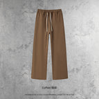 Straight pants-coffee / S