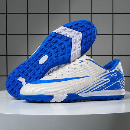Cross-border foreign trade football shoes men's broken nails primary school students teenagers mandarin duck couple artificial grass spikes training wholesale