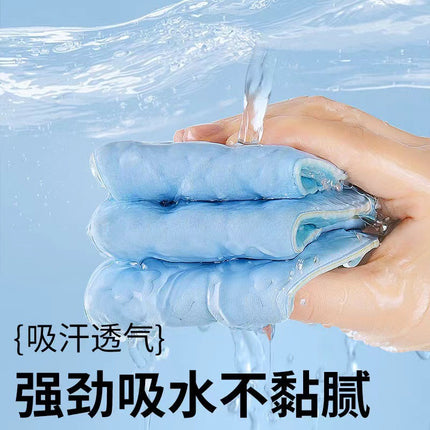 Source manufacturers summer new ice silk massage military training insole 4D massage excrement thickened college students super soft
