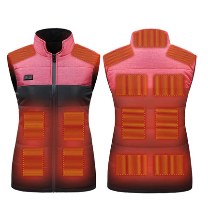 New winter electric heating vest for men and women household warm and comfortable constant temperature heating vest factory cross-border wholesale