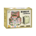 Pink campus schoolbag (color box)
