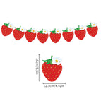 Strawberry pull flag [set of 8]