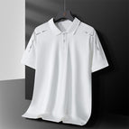 Connecting rod white [butterfly mesh polo shirt] / M(recommended 40-50kg )