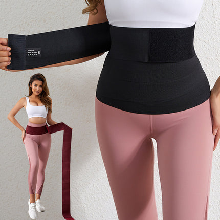 Belt for Women, Waist Corset, Belly Reduction, Belly Wrap, Belly Belt, Velcro Waist Trainer, Elastic Restraint Girdle