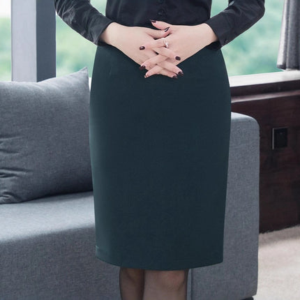 New Ol Fashion Professional Women's Extended Over-The-Knee Skirt Formal Workwear Slit Slimming One-Step Bodycon Half Skirt