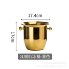 Trumpet style small gold