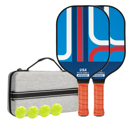 Fiberglass honeycomb pickleball paddle outdoor leisure sports key ball pick racket