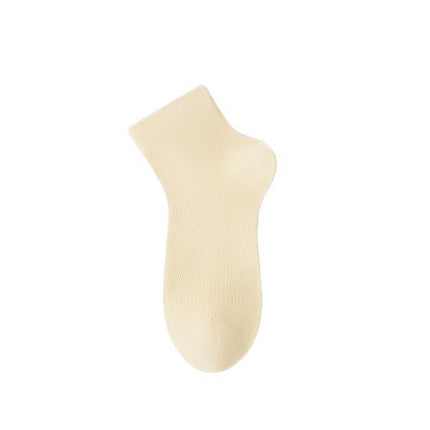 Socks Women's Pure Cotton Mid-Tube Socks Spring and Summer Breathable Boneless Socks Wholesale Confinement Socks with Birkenstock Shoes Solid Color Women's Socks