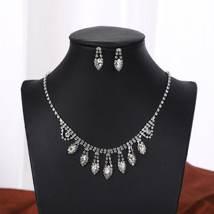 Europe and the United States cross-border foreign trade popular star necklace shiny sparkling cross pendant chain ladies
