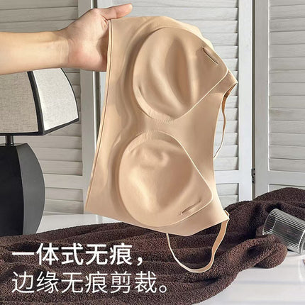 Original Liquid Foundation Invisible Traceless Intimates for Women with Small Breasts Push-Up 2024 New Vest-Style Sports Bra Anti-Sagging