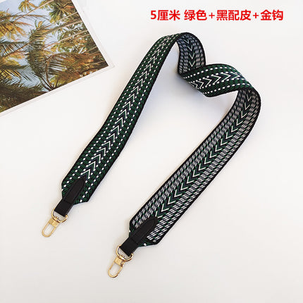 Canvas Bag Strap Accessories Crossbody Bag Strap Accessories Strap Crossbody Wide Extended Backpack Strap Pu Leather Woven Replacement Strap