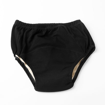Men and women cotton breathable moisture-proof bed adult urine-proof underwear incontinence care washable elderly briefs in stock wholesale