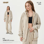 Sweatshirt-apricot / S