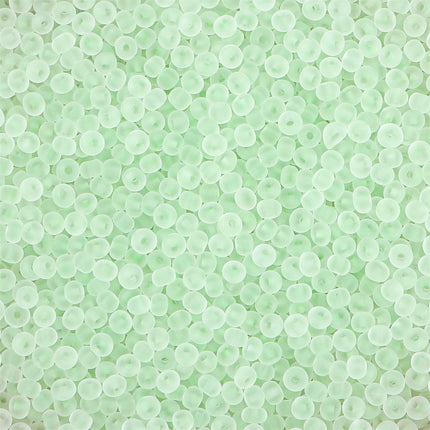 High quality domestic transparent frosted rice beads loose beads handmade DIY bracelet necklace accessories material factory direct sales