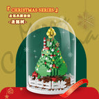 Christmas tree building blocks-free transparent cover 1295
