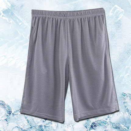 2022 summer New sweat absorbent breathable honeycomb ball grid shorts sports casual pants home pajamas