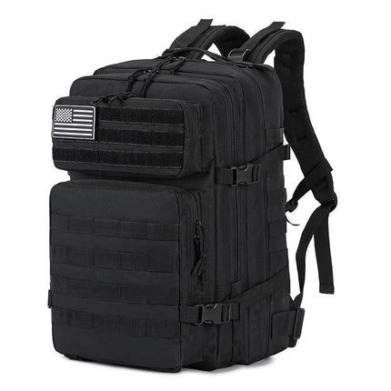 Cross-Border Outdoor Large-Capacity Backpack Multi-Functional 3P Tactical Backpack Camping Outdoor Mountaineering Bag Wear-Resistant