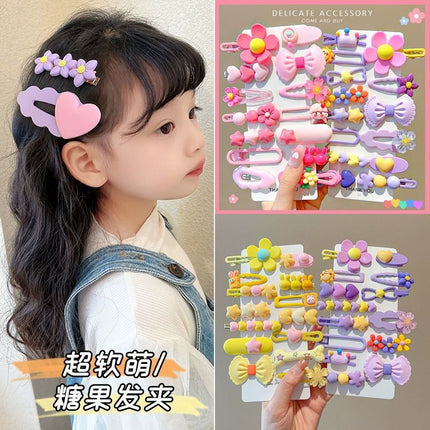 Children's Hairpin Headdress Girl's Bangs Side Girl Cute Clip Bb New Baby Clip Hairpin Hair Accessories