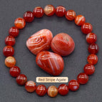 red striped agate