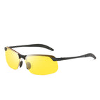 Black frame yellow film