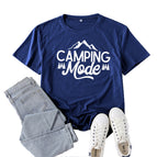 Navy blue (white font) / S