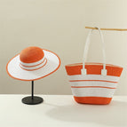 Orange red / Suit (hat + bag)