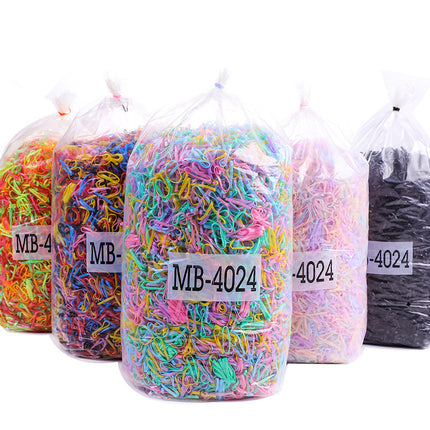 2000g Disposable Rubber Bands for Kidsren, Girls' Hair Ties That Do Not Hurt Hair, Hair Ties, Hair Ties, Hair Accessories